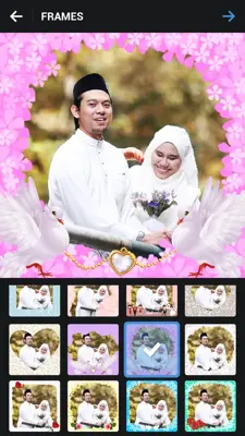 Wedding Photo Frames android App screenshot 2